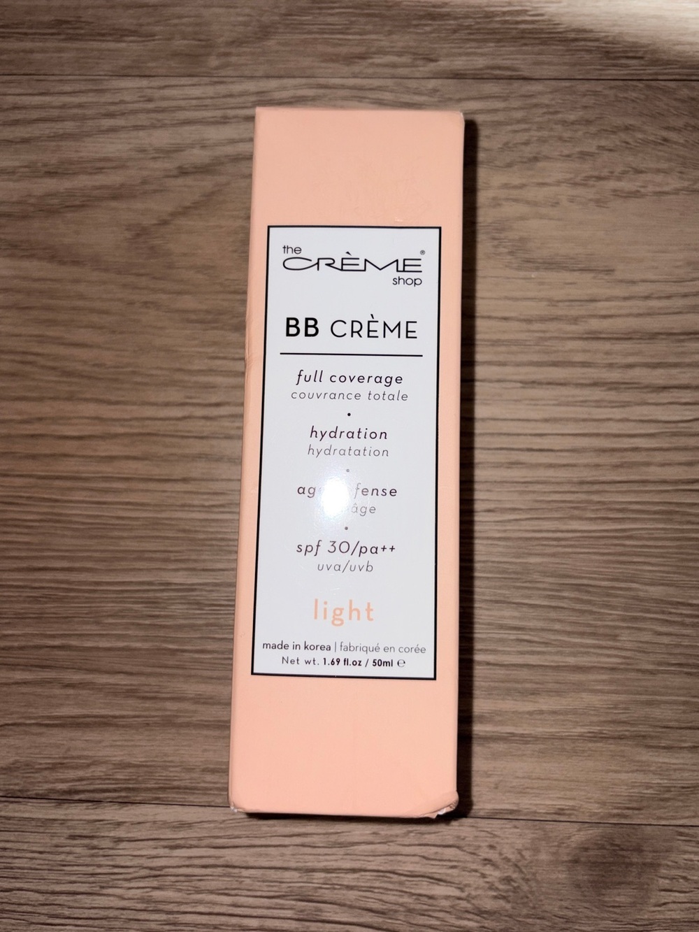The Crème Shop BB Crème Full Coverage Hydration - Light shade